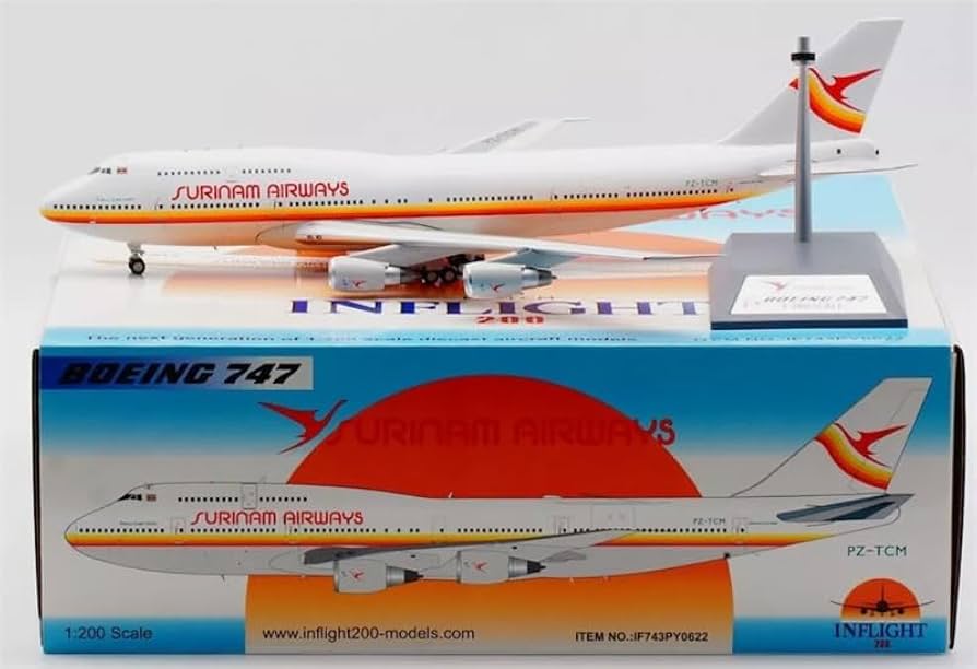 Amazon.com: Inflight Surinam Airways for Boeing 747-300 PZ